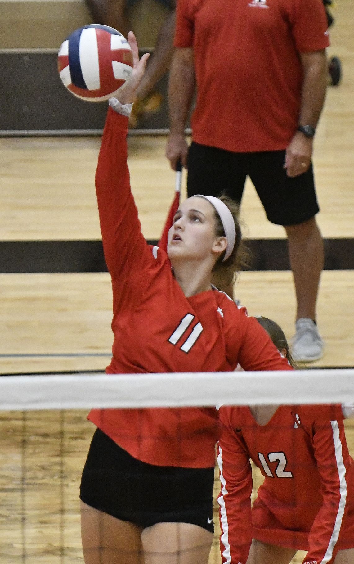 Oakville versus Visitation at Gateway Match Up Volleyball Tournament